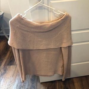 Sweater - off the shoulder